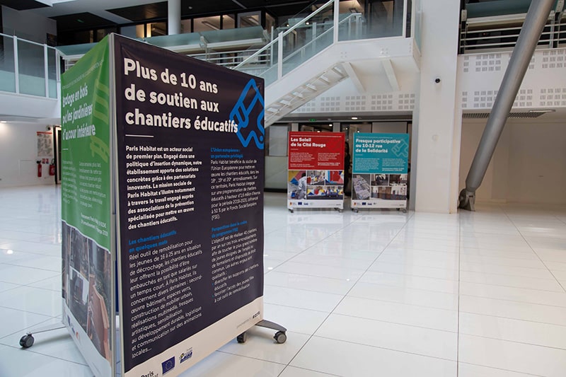 table ronde chantier éducatif paris habitat