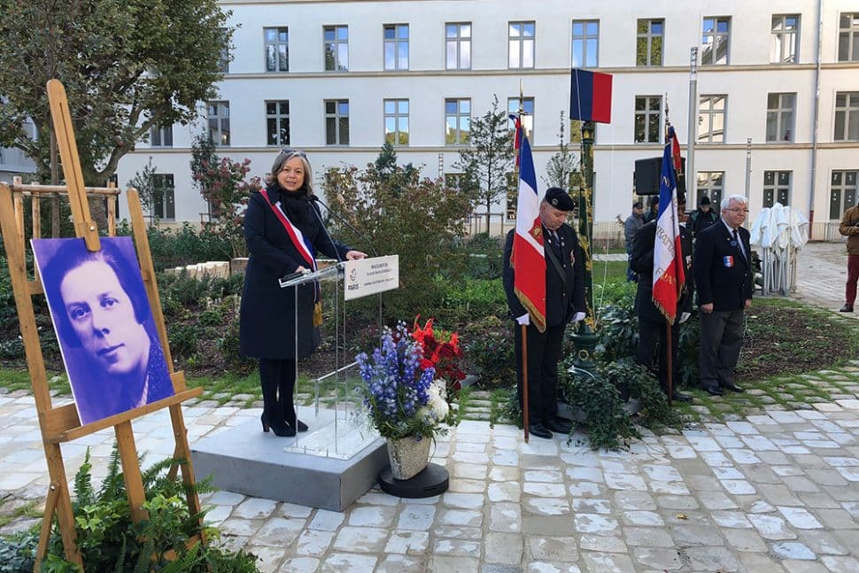 inauguration jardin caserne feuillu martha desrumaux