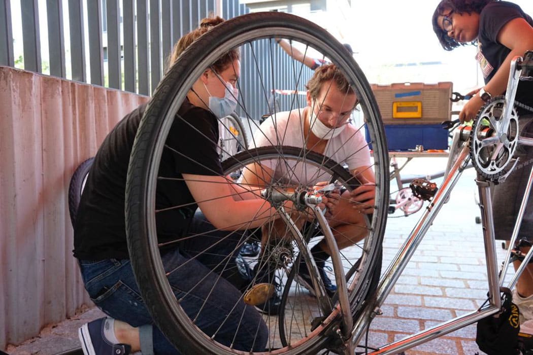 Atelier réparation vélo