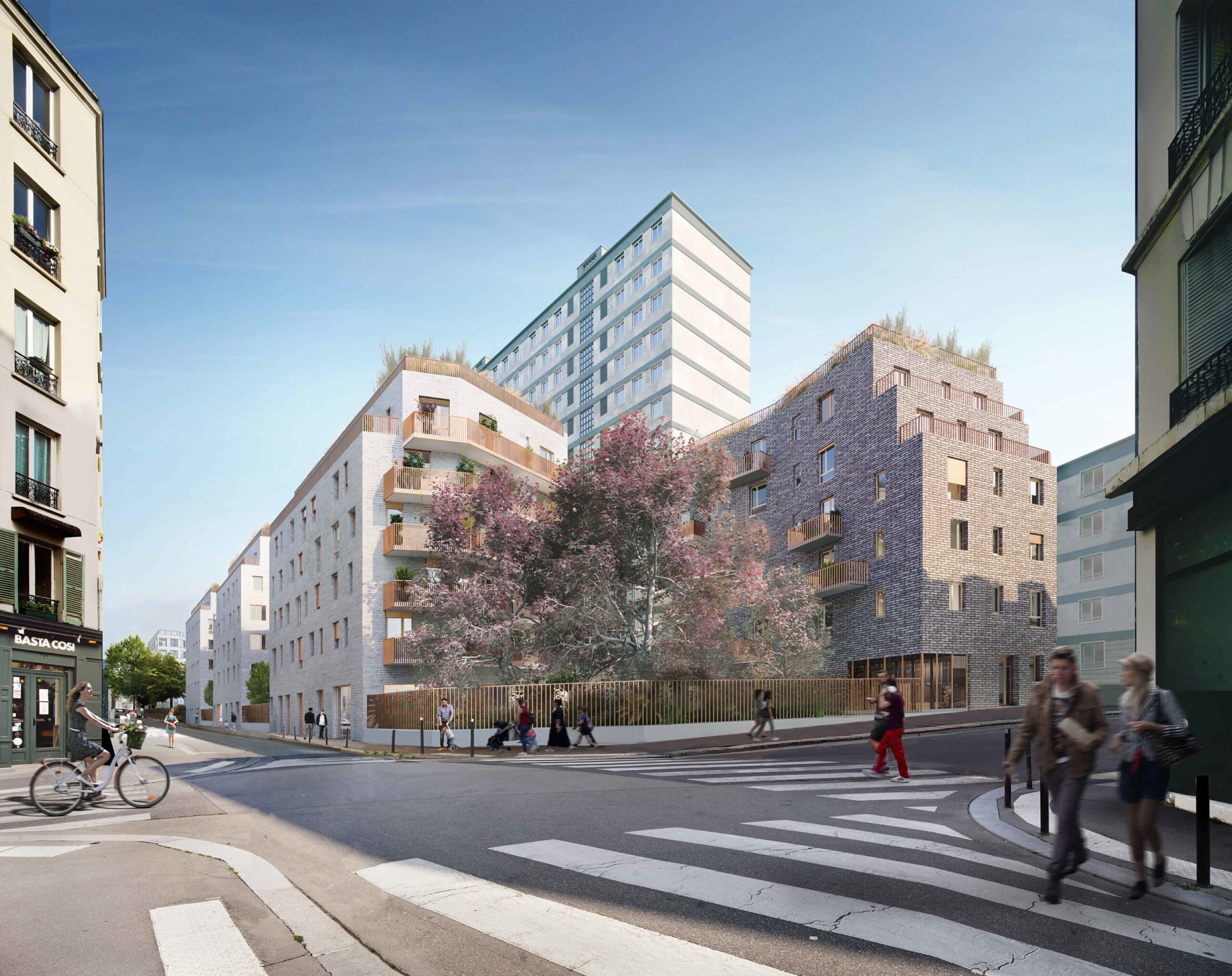 Inauguration de la résidence intergénérationnelle Charenton Meuniers (Paris 12e)